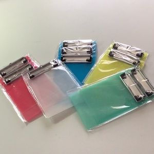 Lot of 10 Memo Size Clipboards